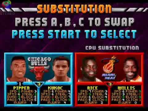 Nba jam tournament edition Sega 32X Mjc2021