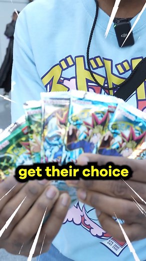 I asked some Yu-Gi-Oh fans at Anime NYC to answer some anime trivia. If they get it right, they get a free retro pack to open on camera! Let's see how they do! | Team APS