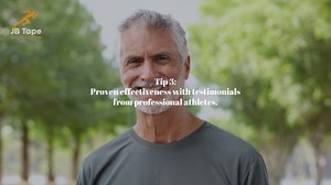 JB Tape Kinesiology Tape – 80 Precut 10-Inch Strips – Blue – Elastic, Latex-Free, Water Resistant – Athletic Muscle & Joint Support – 4 Rolls