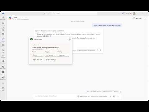 iPlanner Pro for Teams Copilot plugin for Microsoft 365
