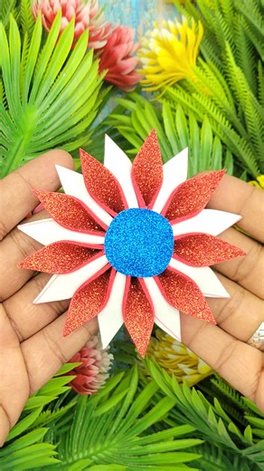 How to Make Easy Glittery Foam Flower Decorations | Creating Stunning 3D Foam Flowers for Your Walls The Easiest DIY Glitter Foam Flower Wall Hanging | A Simple Step-by-Step Guide to Foam Paper Wall Art In this tutorial, I’m showing you the absolute easiest way to create a DIY Glitter Foam Paper Wall Hanging Flower. If you love room decor that looks expensive but costs pennies to make, this craft is for you! #DIYDecor #FoamPaperFlowers #GlitterCrafts #RoomMakeover | Mr. Creator