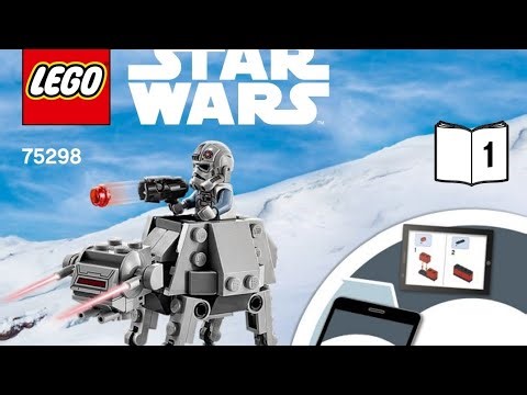 Lego Star Wars: 75298 At-St vs Tantun Microfighter Instructions