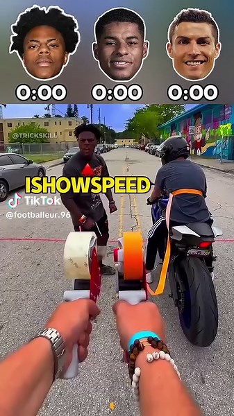 iShowSpeed's Ultimate Speed Challenge with Ronaldo