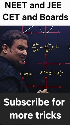 Graphs in Physics | Ellipse Parabola Hyperbola | Professor of Science
