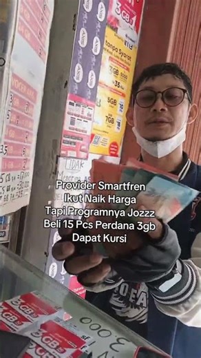 Perdana Smartfren 3 GB #smcell_mart