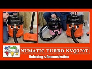 Numatic Turbo NVQ370T Vacuum Cleaner Unboxing & Demonstration