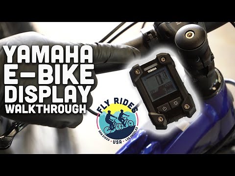 How Do I Use My Yamaha Electric Bike? | The Yamaha Electric Bike Display Explained