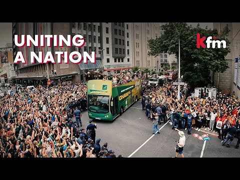 Kfm 94.5 and Cape Town celebrate Springboks victory tour!