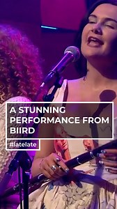 A stunner of a performance from BIIRD ✨ #latelate | The Late Late Show
