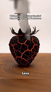 938K views · 11K reactions | Which strawberry was your favorite this time? Lava, Jello, Porcelain, Wool or Frozen? 朗 oddly satisfying ai ASMR | DJ Satisfying | Facebook