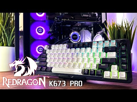 Unboxing & Review | Redragon K673 PRO Gasket Wireless Gaming Keyboard