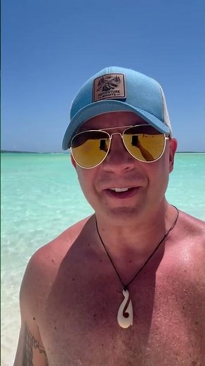 Coco Plum Beach in Exuma, Bahamas🌊