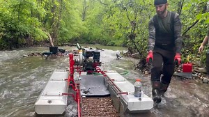 The first gold dredge run: Did it pay off?