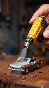 The Smallest Pressure Washer Works! 💦 #minitools