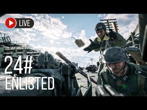 🔴 Enlisted Live | Random BR V with friends
