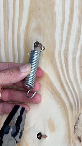 A simple tip to install a spring. #diy | Tuan CT