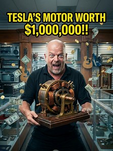 Tesla's First Prototype Motor on Pawn Stars