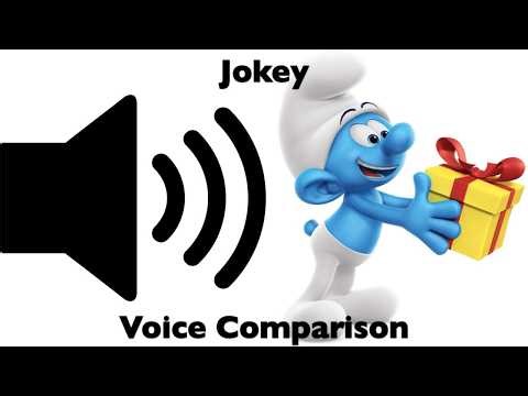 The Smurfs Voice Comparison: Jokey