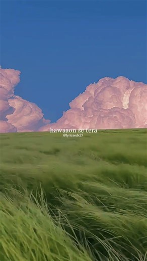 Hawaaon se tera - Baarish | Atif Aslam | lyrics | Aesthetic song | #baarish #atifaslam #song #shorts