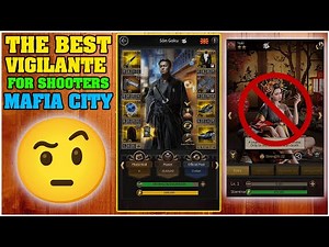 This Shooter Vigilante Is So Overpowered ! - Best Shooter Vigilante Combo - Mafia City