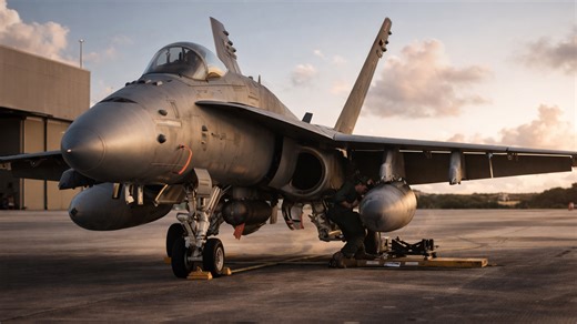 Flight operations begin in Guam with marine jets