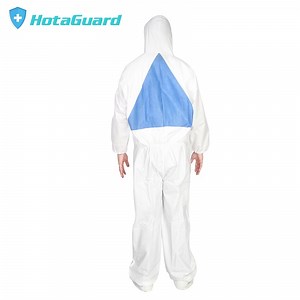 [Hot Item] Disposable Sterile Coverall Suit Heavy Duty Chemical Protection Isolation Wear 2021 Hoodie Safety Gown