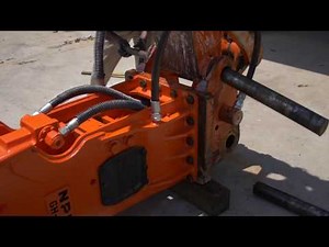 Installation, Removal, and Storage - NPK Hydraulic Hammer Service Instructional
