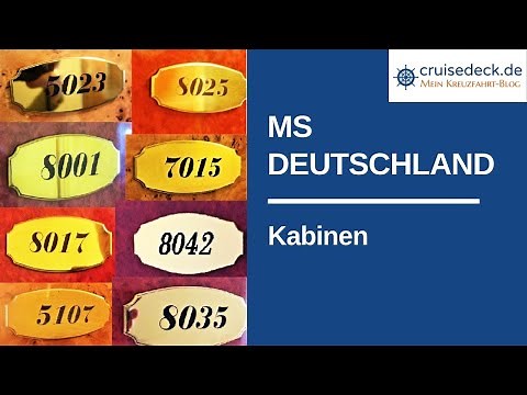 Die Kabinen auf MS DEUTSCHLAND [#239]