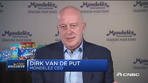 Watch CNBC's full interview with Mondelez CEO Dirk Van de Put