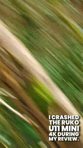Ruko U11 Mini 4K Drone Crash Test