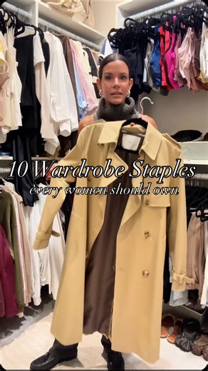 10 wardrobe staples every woman should own. These timeless pieces never go out of style. You will wear them season after season, year after year. 💫 Comment SHOP below to receive a DM with the link to this post on my LTK ⬇ https://liketk.it/5tFQU #StyleAfter50 #CapsuleWardrobe #TimelessStyle #ClassicEssentials #MidlifeStyle | Styled By Lisette