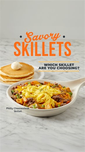 Breakfast just got better. Three new skillets packed with flavor are here for a limited time! 🍳 Available at participating locations. | Village Inn Restaurants