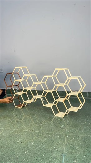 Best room organizer using only ice cream sticks #shorts #homedecor #idea #craft