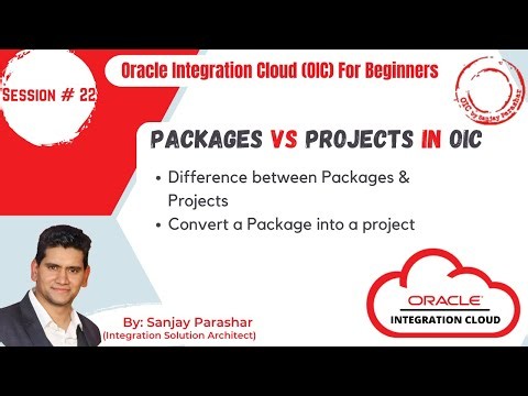 How to convert a Package into a Project in OIC GEN 3 | Packages Vs Projects in OIC