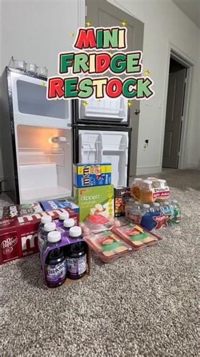 “Mini” Fridge Restock Organization