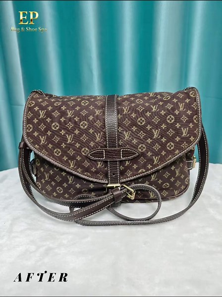 งานสปากระเป๋า L. V. ✨ After Spa ✨✨ มีกลิ่นอับ ขอบมีรอยขาด เจาะรูสายเพิ่ม 🛠️ สอบถามรายละเอียดหรือทักแชท ส่งรูป ประเมินราคา ก่อนทำได้ ที่ 👇🏻 EP สปากระเป๋า รองเท้าและเครื่องหนังทุกชนิด IG : EP_Bag_Spa Tiktok : EP Bag & Shoe Spa Line id : 0 8 2 7 9 9 4 9 9 0 Tel : 0 8 2 7 9 9 4 9 9 0 #สปากระเป๋าอุดร #สปารองเท้าอุดร #กระเป๋า #รองเท้า #ทำความสะอาดกระเป๋า