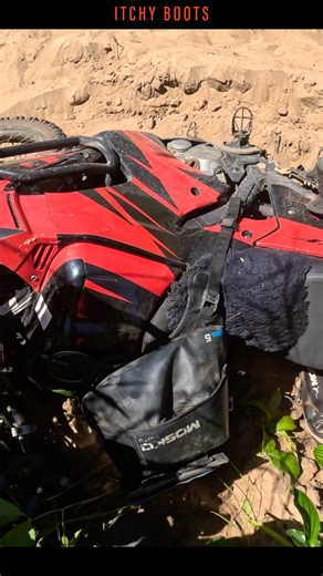 1M views · 40K reactions | My first full ride in Zambia, starting from the Zambezi river. I have two options: the long route where the road is absolutely terrible, or a shortcut through the forest.. I pick the short route  Spoiler alert, a new personal record for tumbles awaits me  #itchyboots #africa #zambia #FERRY #zambeziriver #tumbles #motorcycle #revitadventure #revitrider #moskomoto #arai | Itchy Boots | Facebook