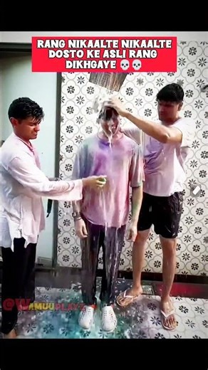 Oii bestie Happy Holi 🤣🔥 #shorts #gamerfleet #trending