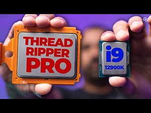 Which is FASTER? Threadripper Pro or 12900K for Content Creation