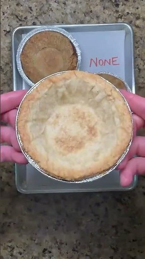 Keep Your Pie Crust from Shrinking While Baking