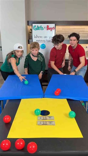 At home carnival game with fun challenges