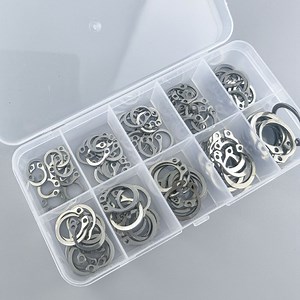 [Hot Item] Card Spring Retaining Ring Hole Stopper C-Shaped Inner Card Hole Stopper Bearing Positioning Retaining Ring Washer