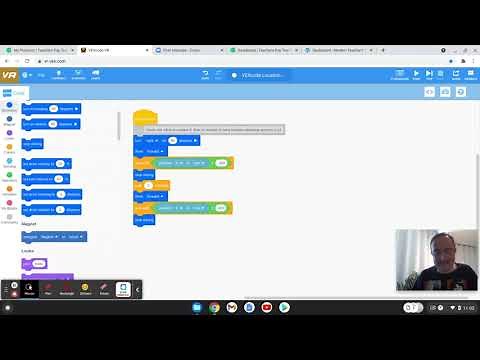 Using the location detection sensor in VEX VR