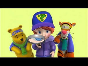 My Friends Tigger & Pooh: Super Sleuth Christmas Movie UK DVD (2007) 100 Acre Wood Downhill Game