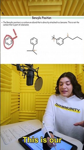 What is the Benzylic Position? #organicchemistrynotes
