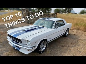 Top 10 Things to do to a Classic Mustang
