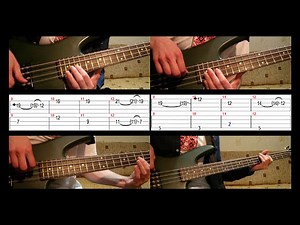 Metallica Damage Inc intro bass cover (tabs in description)
