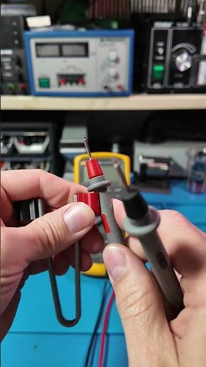 3D Printed Tweezers for Fluke Meter Leads – One-Handed Testing Made Easy!