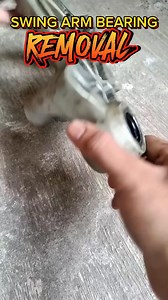 Make your life easier with this Bearing Puller ⚒️✨ #bearingpuller #swingarmbearingremoval #swingarmbearing | Paolo Angelo Palo