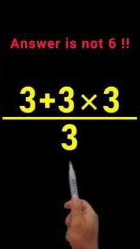 POV: This Simple Math Question Stumps Everyone!